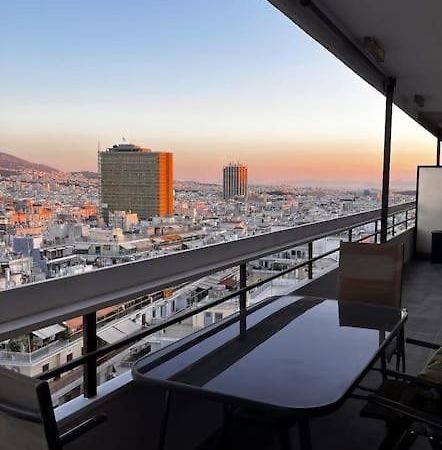 Apollo Tower Luxury Athens Centre View Apt Exterior photo