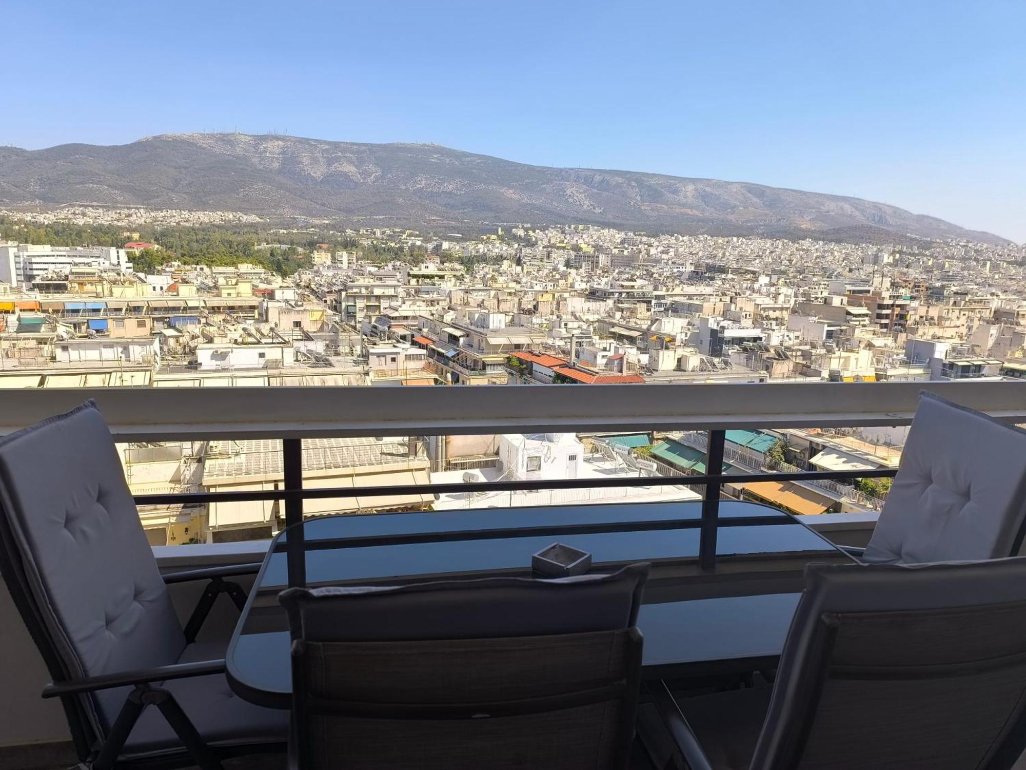 Apollo Tower Luxury Athens Centre View Apt Exterior photo